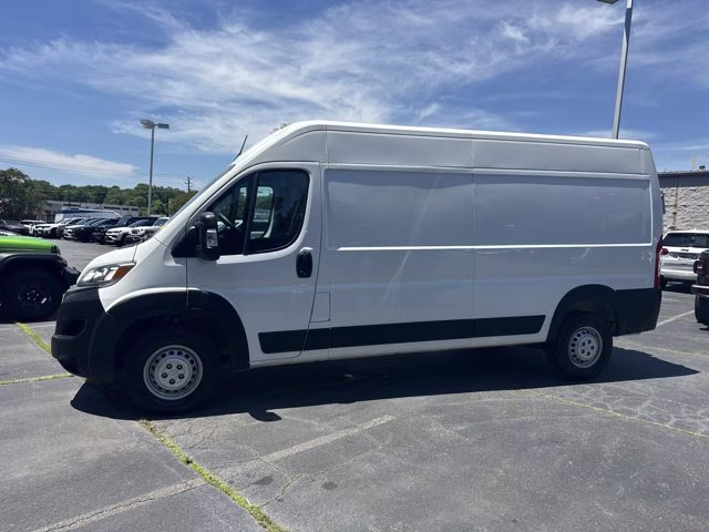 2025 Bright White Clearcoat Ram ProMaster Cargo Van Tradesman FWD Van