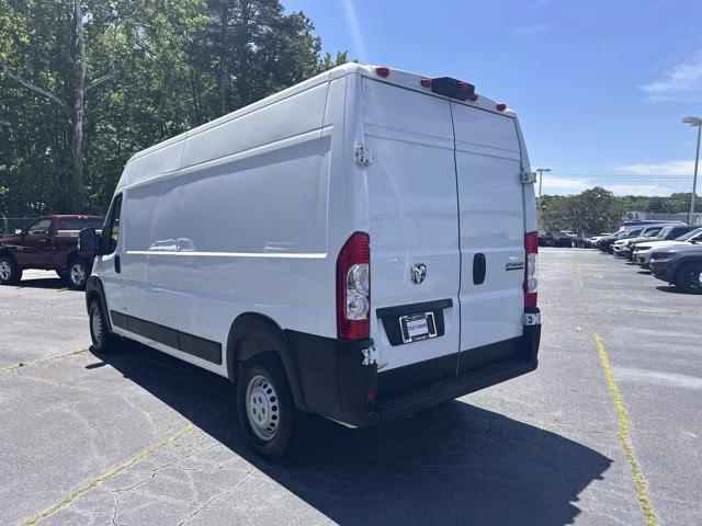 2025 Bright White Clearcoat Ram ProMaster Cargo Van Tradesman FWD Van