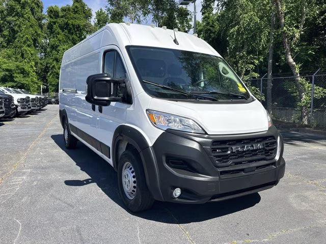 2025 Bright White Clearcoat Ram ProMaster Cargo Van Tradesman FWD Van