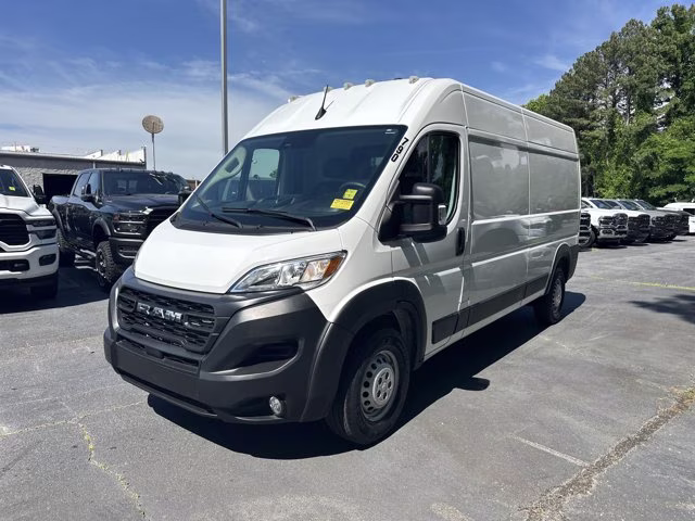 2025 Bright White Clearcoat Ram ProMaster Cargo Van Tradesman FWD Van