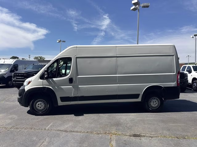 2025 Bright White Clearcoat Ram ProMaster Cargo Van Tradesman FWD Van