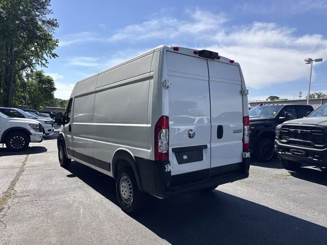 2025 Bright White Clearcoat Ram ProMaster Cargo Van Tradesman FWD Van