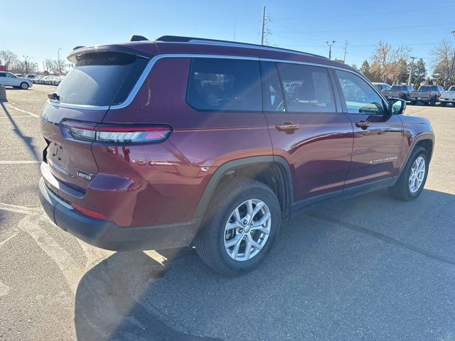 2023 Velvet Red Pearlcoat Jeep Grand Cherokee L Limited 4X4 SUV