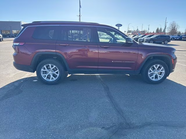 2023 Velvet Red Pearlcoat Jeep Grand Cherokee L Limited 4X4 SUV