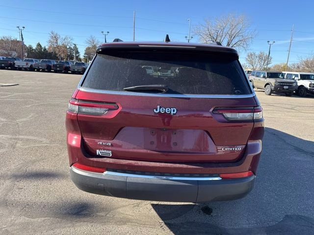 2023 Velvet Red Pearlcoat Jeep Grand Cherokee L Limited 4X4 SUV