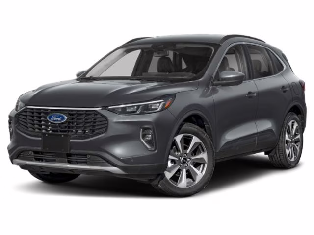 2025 Carbonized Gray Metallic Ford Escape Platinum AWD SUV