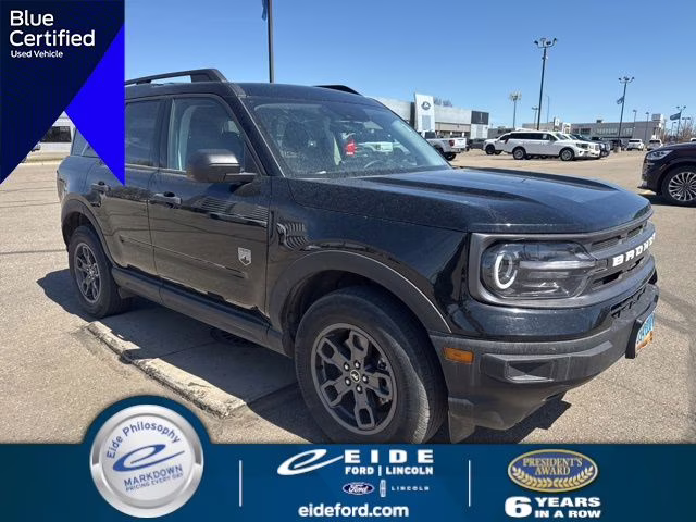 2024 Shadow Black Ford Bronco Sport Big Bend 4X4 SUV