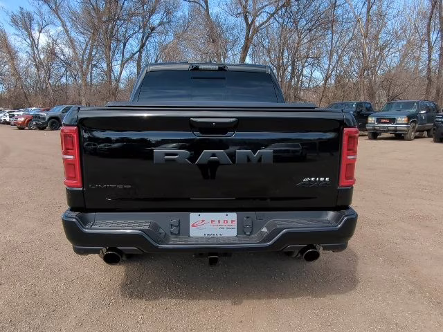 2026 Diamond Black Crystal Pearlcoat Ram 1500 Limited 4X4 Truck