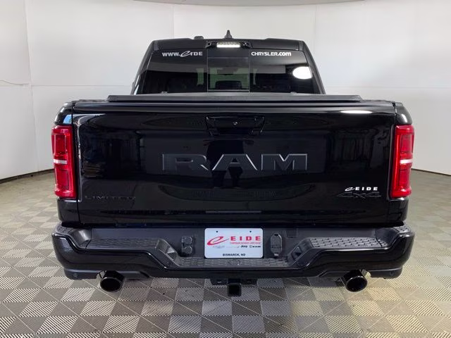 2026 Diamond Black Crystal Pearlcoat Ram 1500 Limited 4X4 Truck