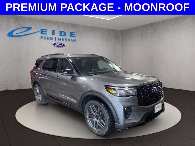 2026 Carbonized Gray Metallic Ford Explorer ST-Line 4X4 SUV