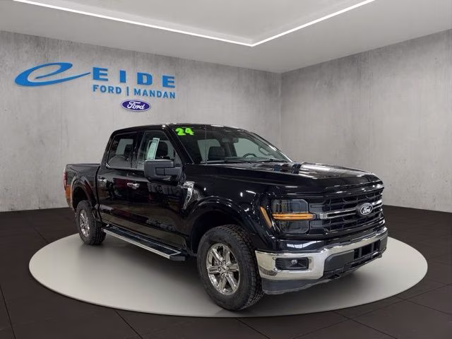 2024 Agate Black Metallic Ford F-150 XLT 4X4 Truck