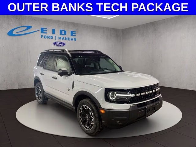 2026 Space White Metallic Ford Bronco Sport Outer Banks 4X4 SUV