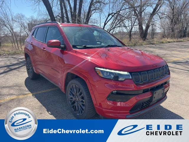 2022 Redline Pearlcoat Jeep Compass 4X4 SUV