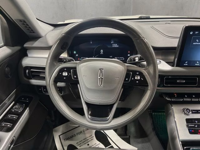 2021 Pristine White Lincoln Aviator Reserve AWD SUV