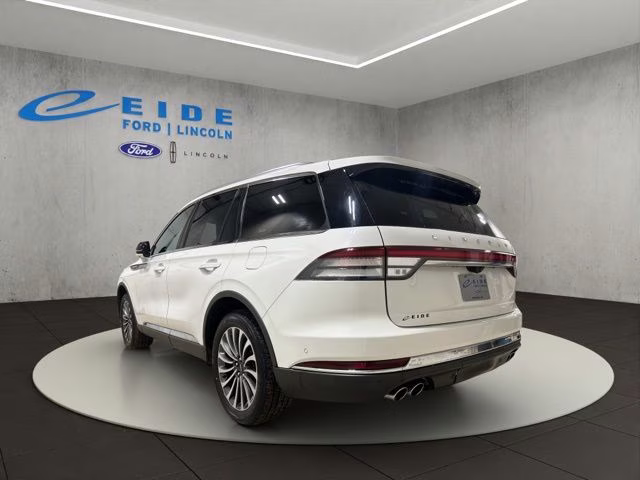 2021 Pristine White Lincoln Aviator Reserve AWD SUV