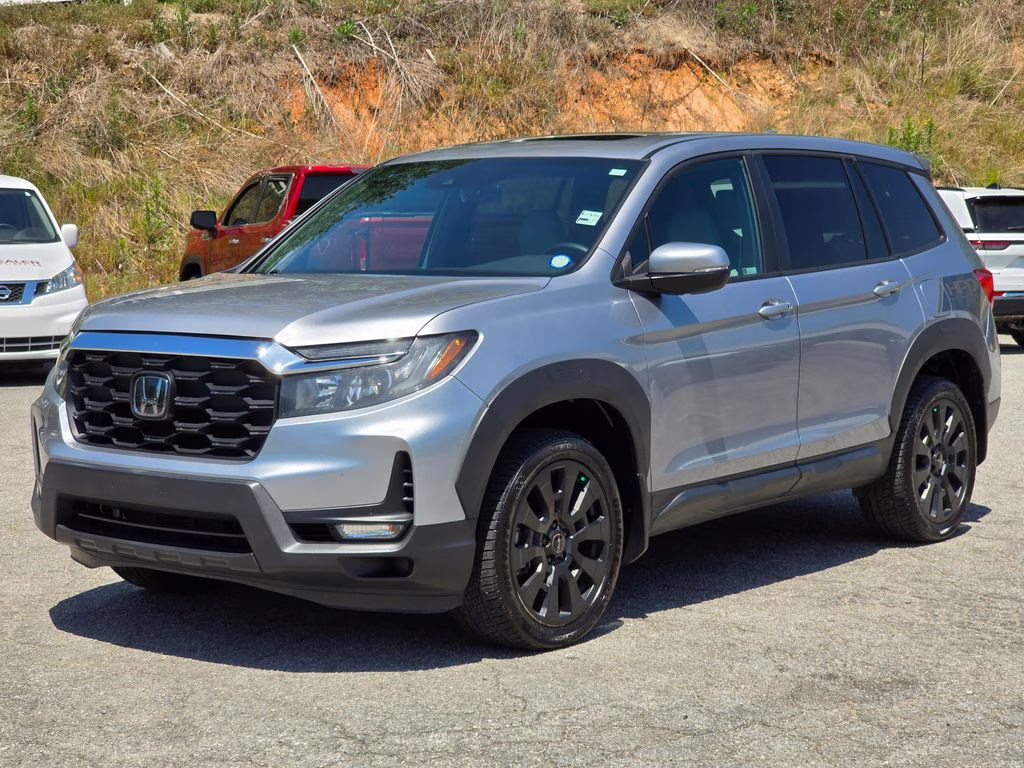 2023 Lunar Silver Metallic Honda Passport EX-L AWD SUV