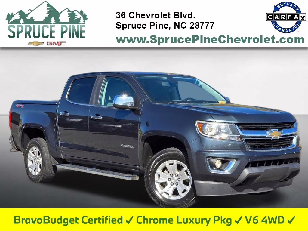 2019 Shadow Gray Metallic Chevrolet Colorado LT 4X4 Truck