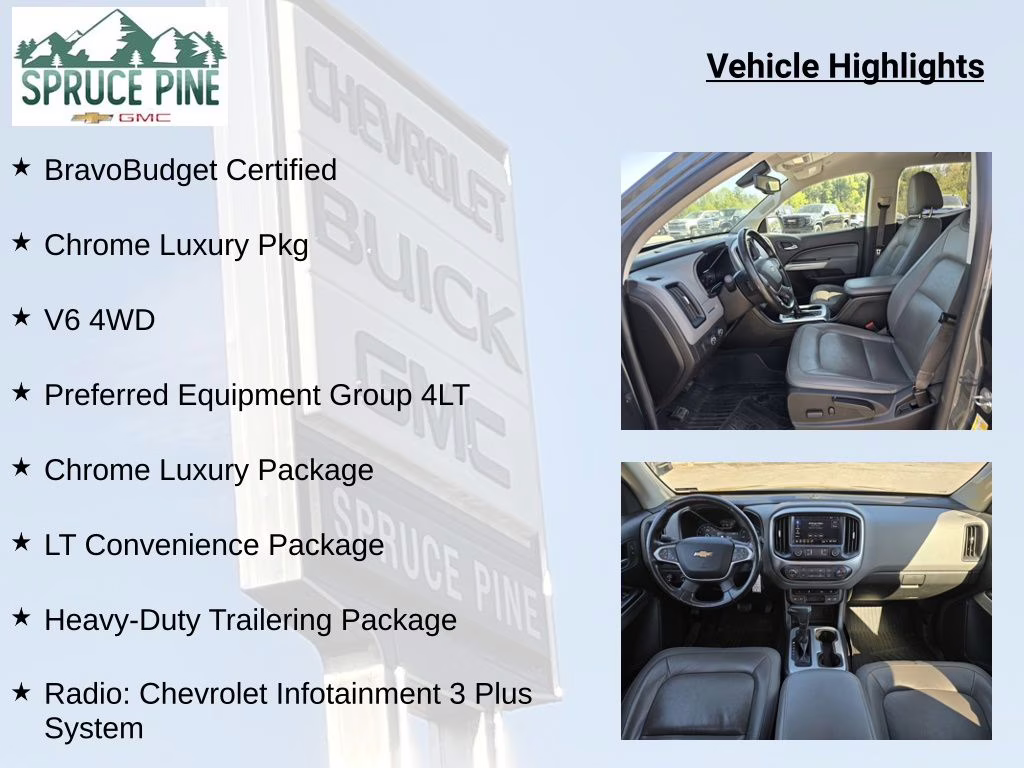 2019 Shadow Gray Metallic Chevrolet Colorado LT 4X4 Truck