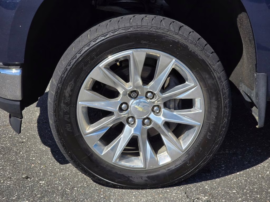 2019 Northsky Blue Metallic Chevrolet Silverado 1500 LTZ 4X4 Truck
