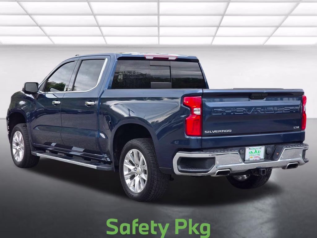 2019 Northsky Blue Metallic Chevrolet Silverado 1500 LTZ 4X4 Truck