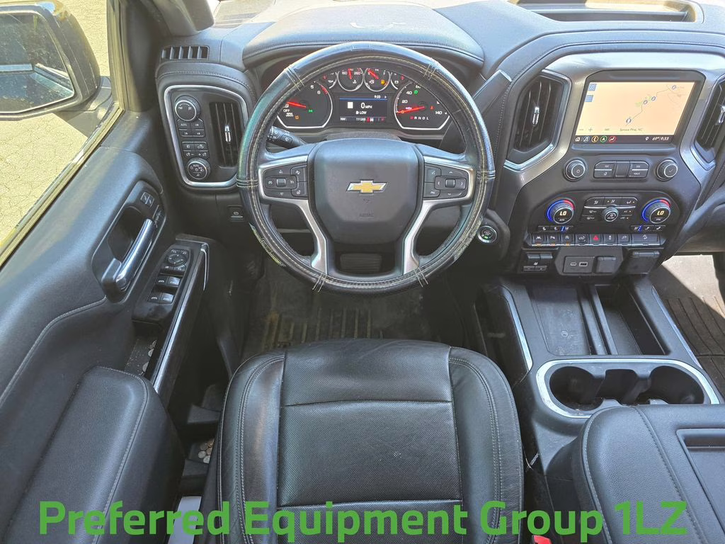 2019 Northsky Blue Metallic Chevrolet Silverado 1500 LTZ 4X4 Truck