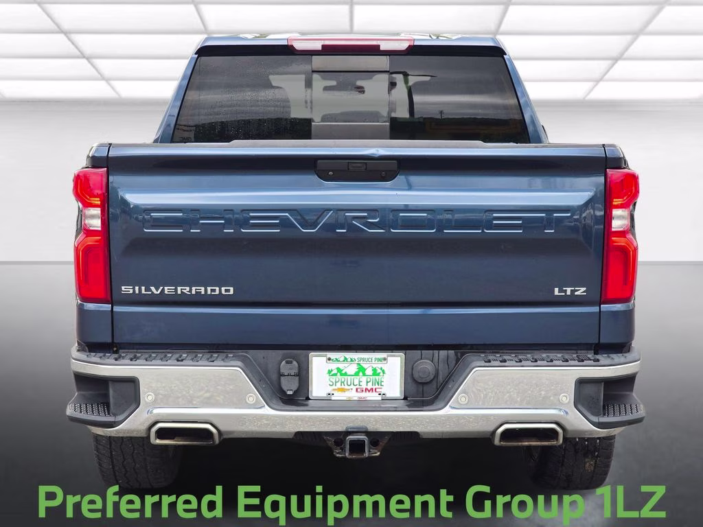 2019 Northsky Blue Metallic Chevrolet Silverado 1500 LTZ 4X4 Truck