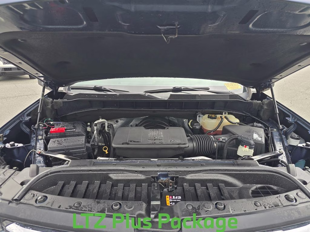 2019 Northsky Blue Metallic Chevrolet Silverado 1500 LTZ 4X4 Truck