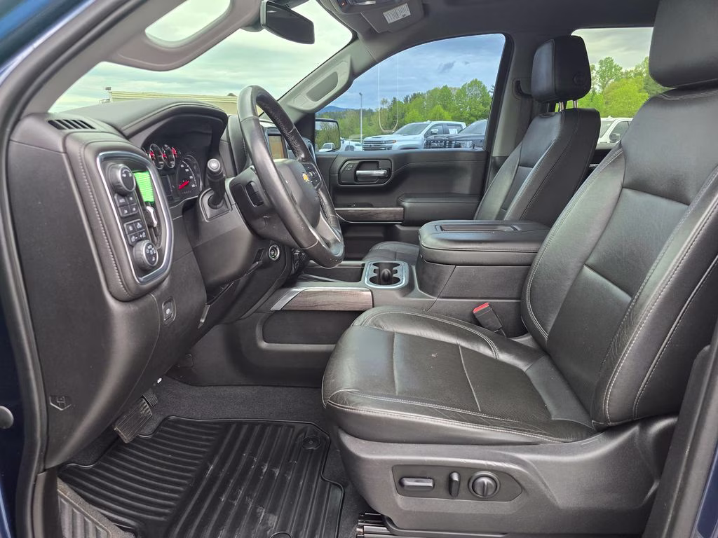 2019 Northsky Blue Metallic Chevrolet Silverado 1500 LTZ 4X4 Truck
