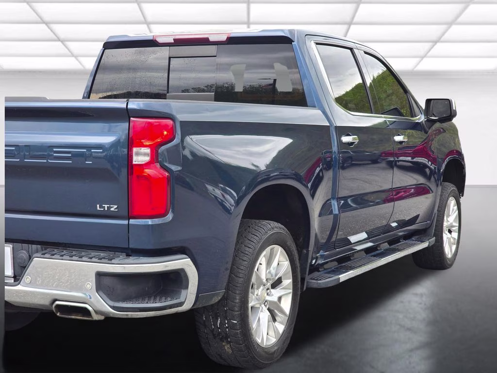 2019 Northsky Blue Metallic Chevrolet Silverado 1500 LTZ 4X4 Truck