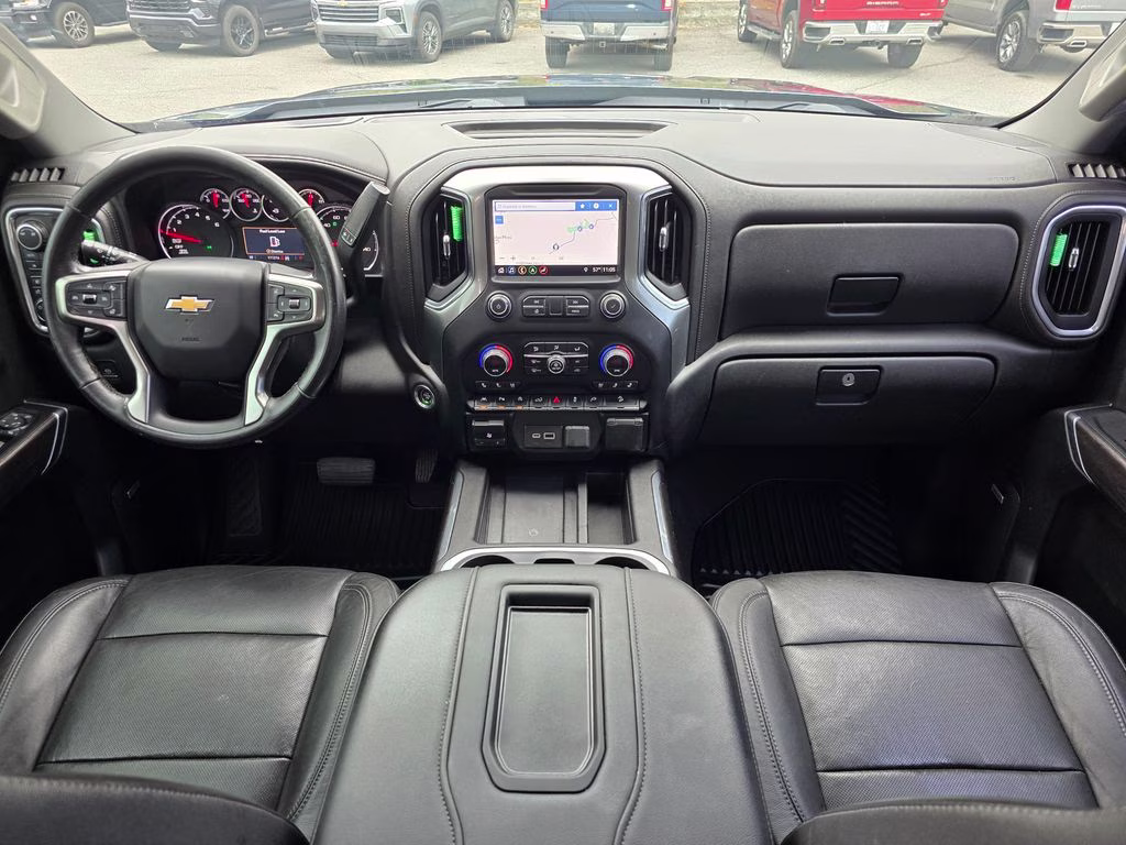 2019 Northsky Blue Metallic Chevrolet Silverado 1500 LTZ 4X4 Truck