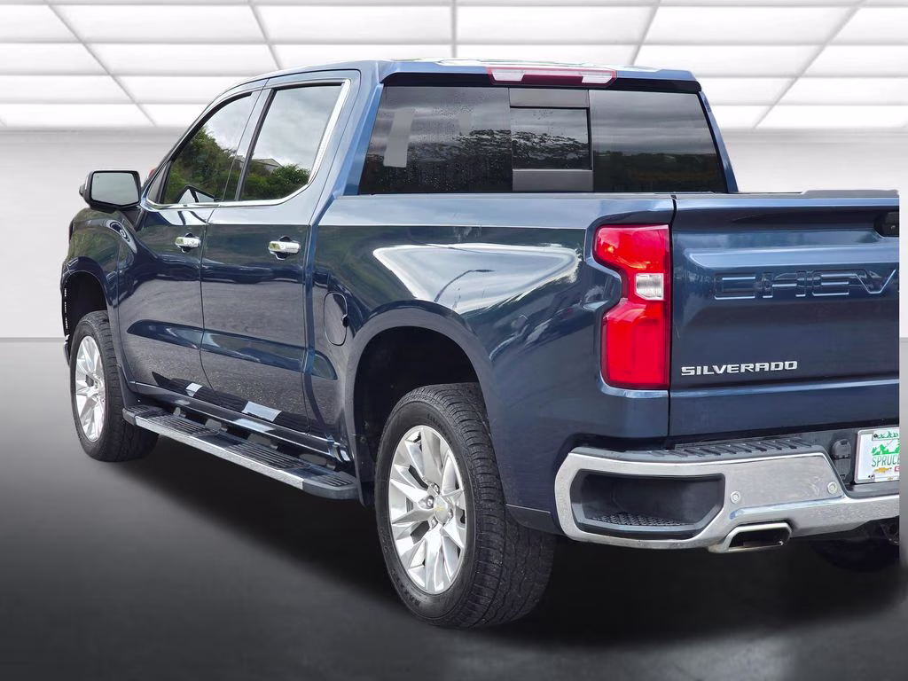 2019 Northsky Blue Metallic Chevrolet Silverado 1500 LTZ 4X4 Truck