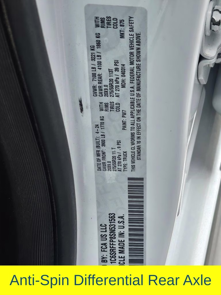 2025 Bright White Clearcoat Ram 1500 Big Horn/Lone Star 4X4 Truck