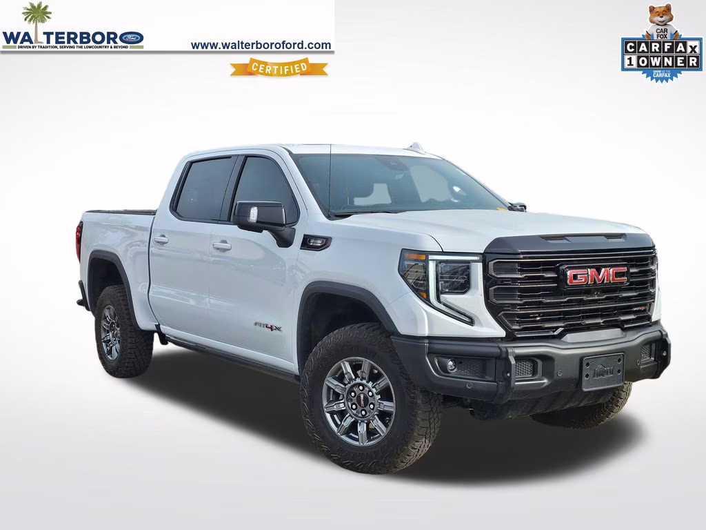 2025 Summit White GMC Sierra 1500 AT4X 4X4 Truck