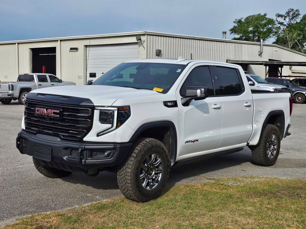 2025 Summit White GMC Sierra 1500 AT4X 4X4 Truck