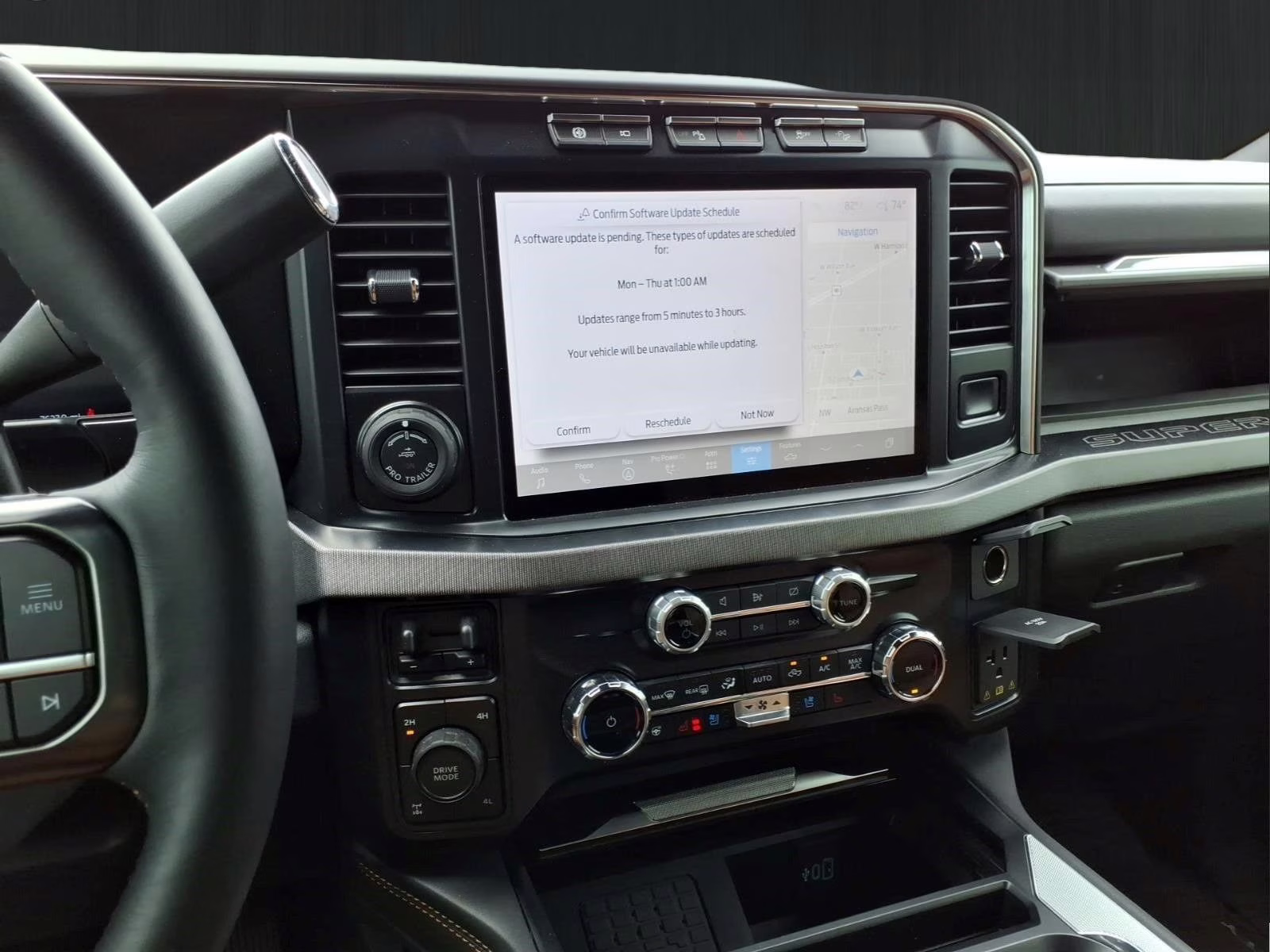 2024 Black Metallic Ford Super Duty F-350 SRW Platinum 4X4 Truck