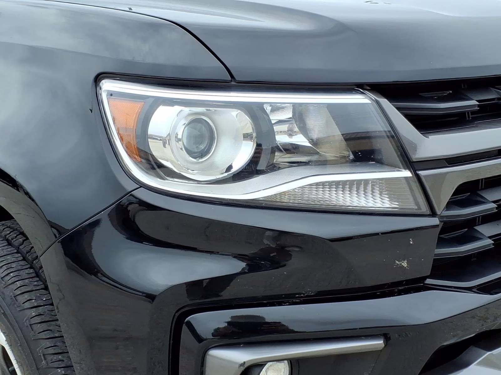 2021 Black Chevrolet Colorado Z71 4X4 Truck