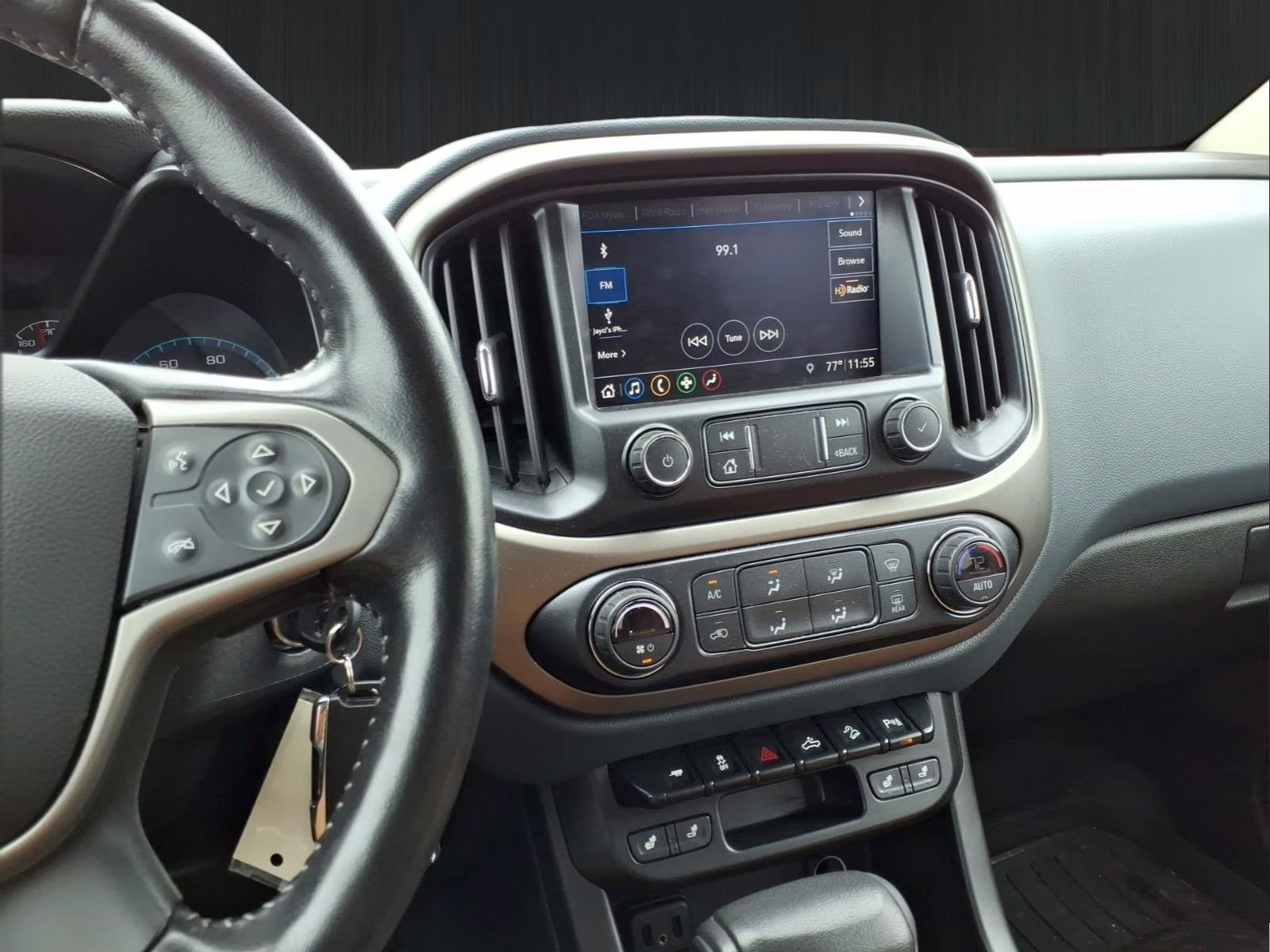 2021 Black Chevrolet Colorado Z71 4X4 Truck