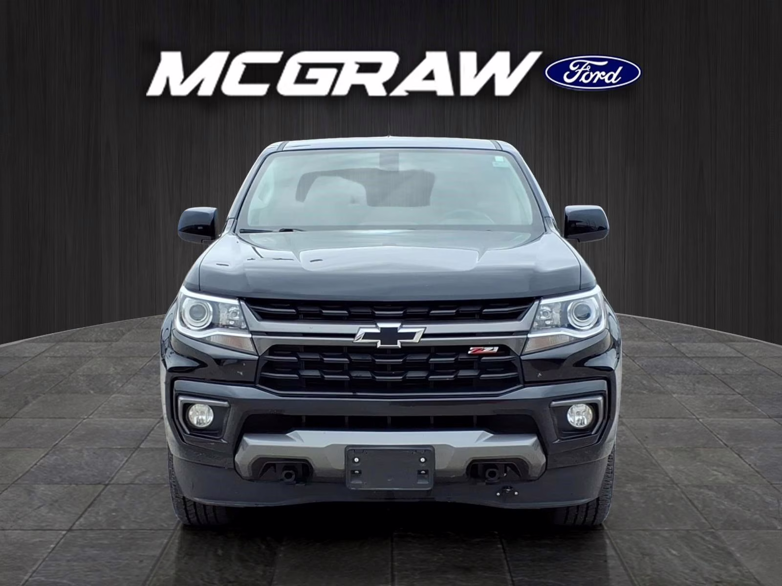 2021 Black Chevrolet Colorado Z71 4X4 Truck