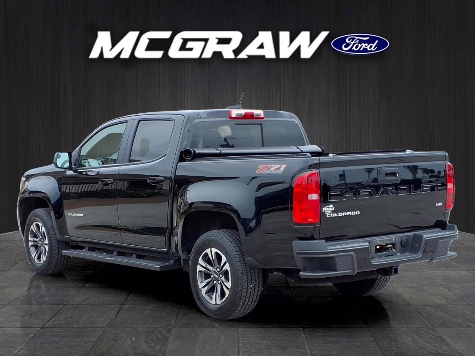 2021 Black Chevrolet Colorado Z71 4X4 Truck