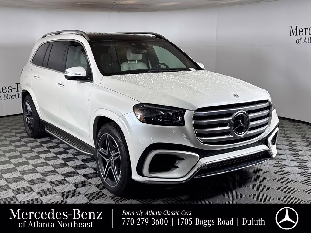 2024 MANUFAKTUR Diamond White Metallic Mercedes-Benz GLS GLS 450 AWD SUV