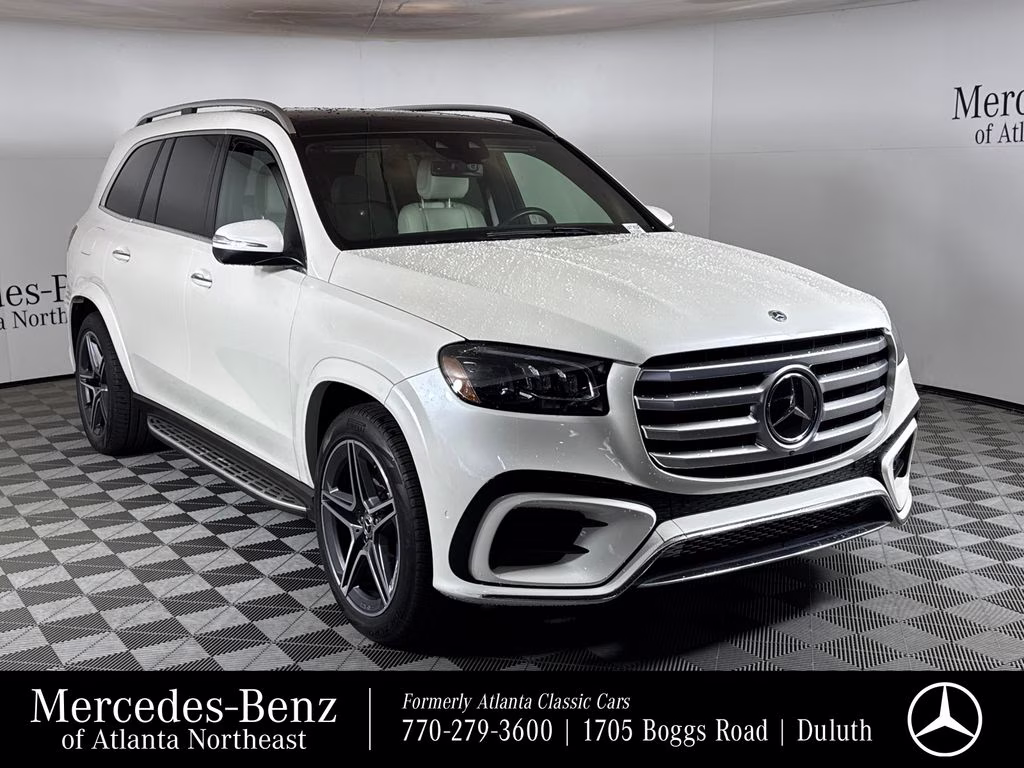 2024 MANUFAKTUR Diamond White Metallic Mercedes-Benz GLS GLS 450 AWD SUV
