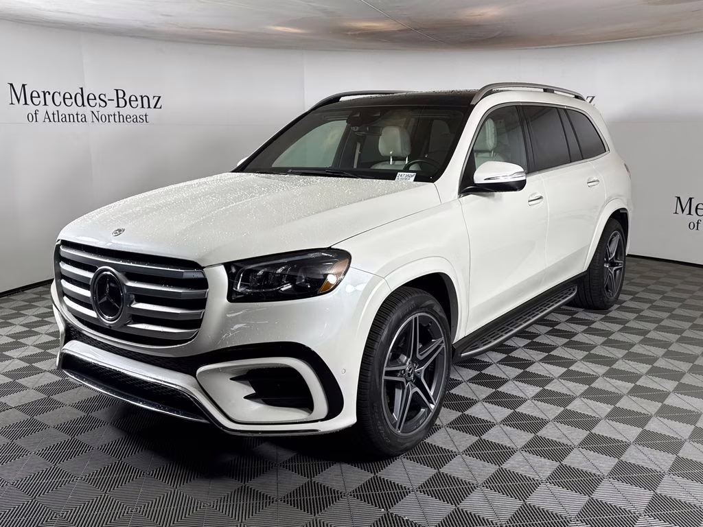 2024 MANUFAKTUR Diamond White Metallic Mercedes-Benz GLS GLS 450 AWD SUV