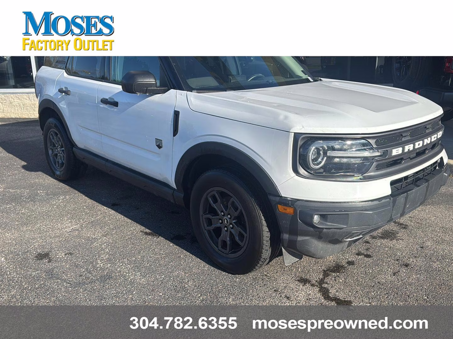 2021 Oxford White Ford Bronco Sport Big Bend 4X4 SUV