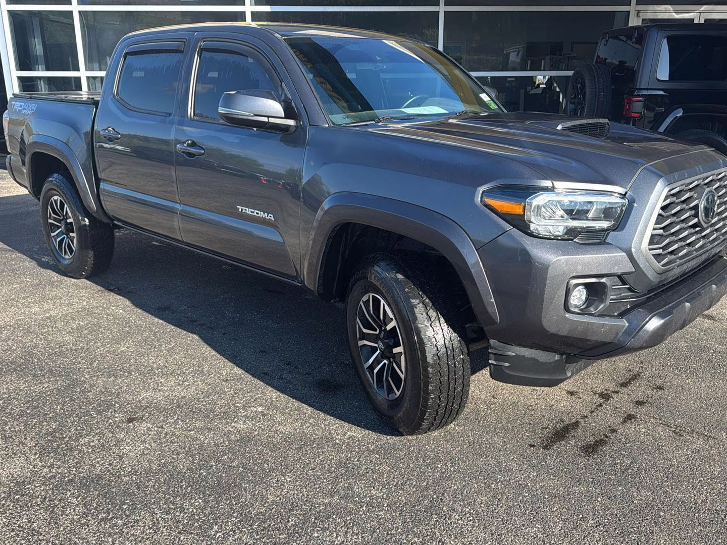 2021 Magnetic Gray Metallic Toyota Tacoma TRD Sport 4X4 Truck