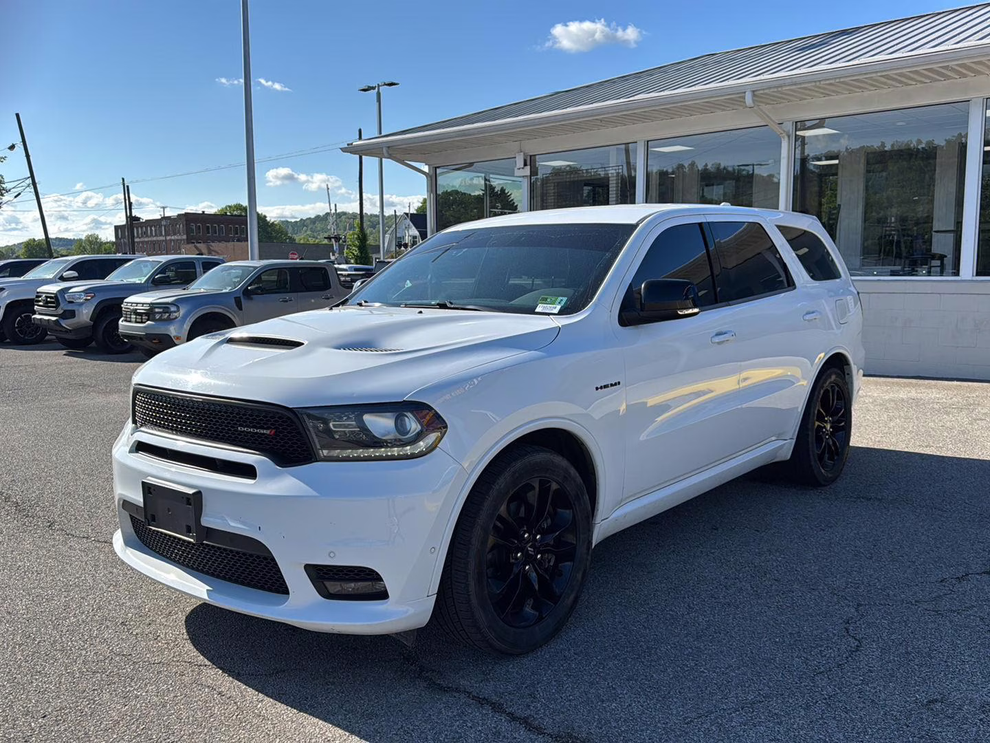 2020 White Knuckle Clearcoat Dodge Durango R/T AWD SUV