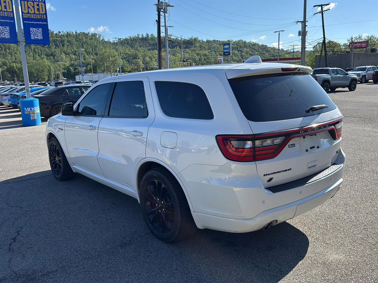 2020 White Knuckle Clearcoat Dodge Durango R/T AWD SUV