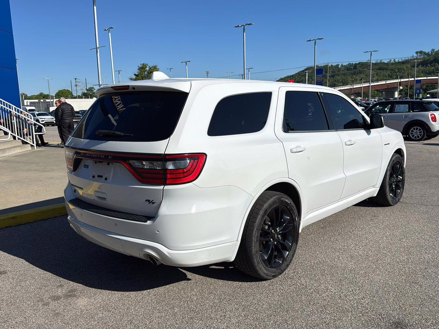 2020 White Knuckle Clearcoat Dodge Durango R/T AWD SUV