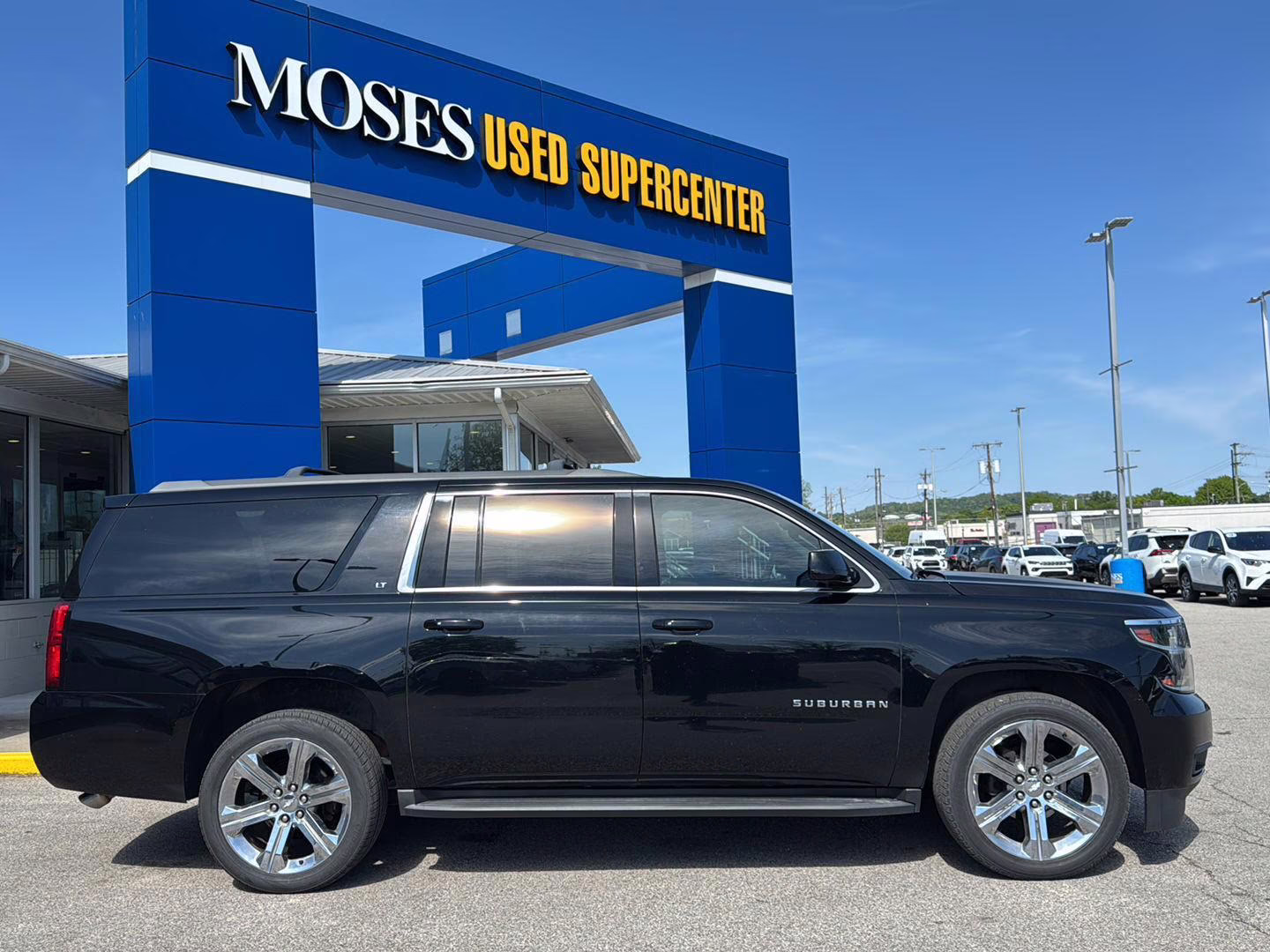 2017 Black Chevrolet Suburban LT 4X4 SUV