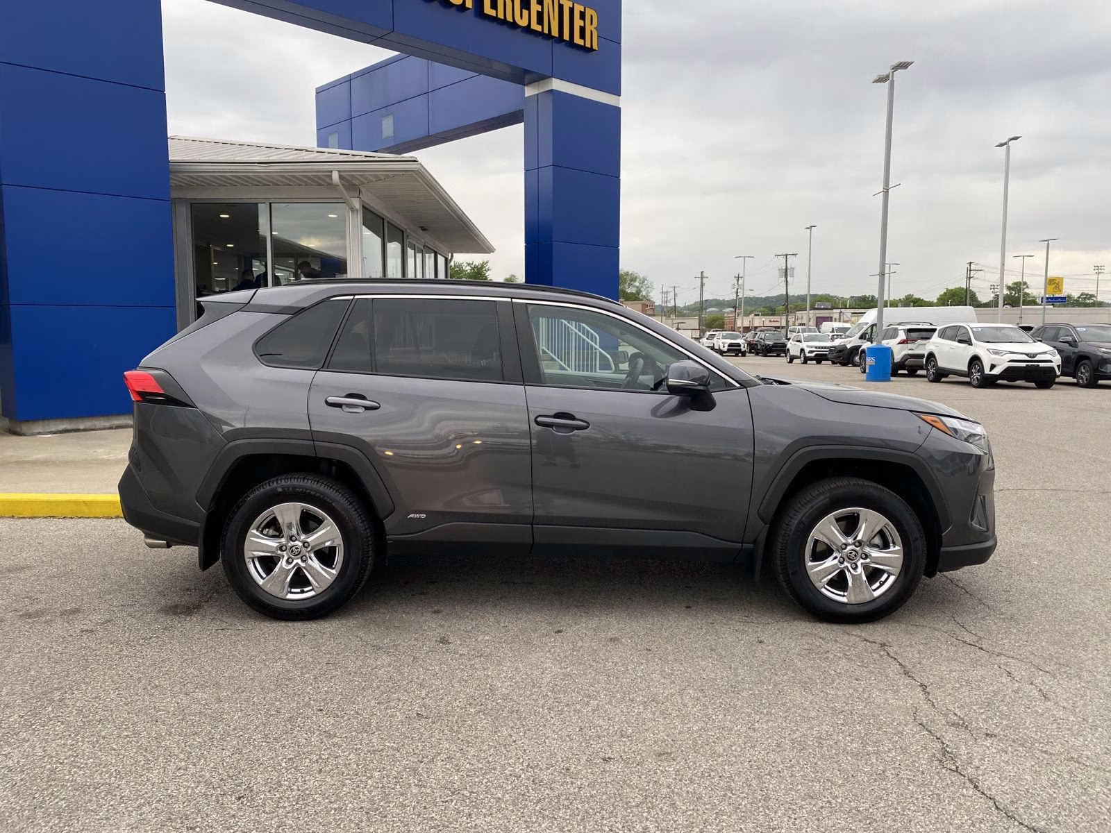 2023 Magnetic Gray Metallic Toyota RAV4 HYBRID SUV AWD