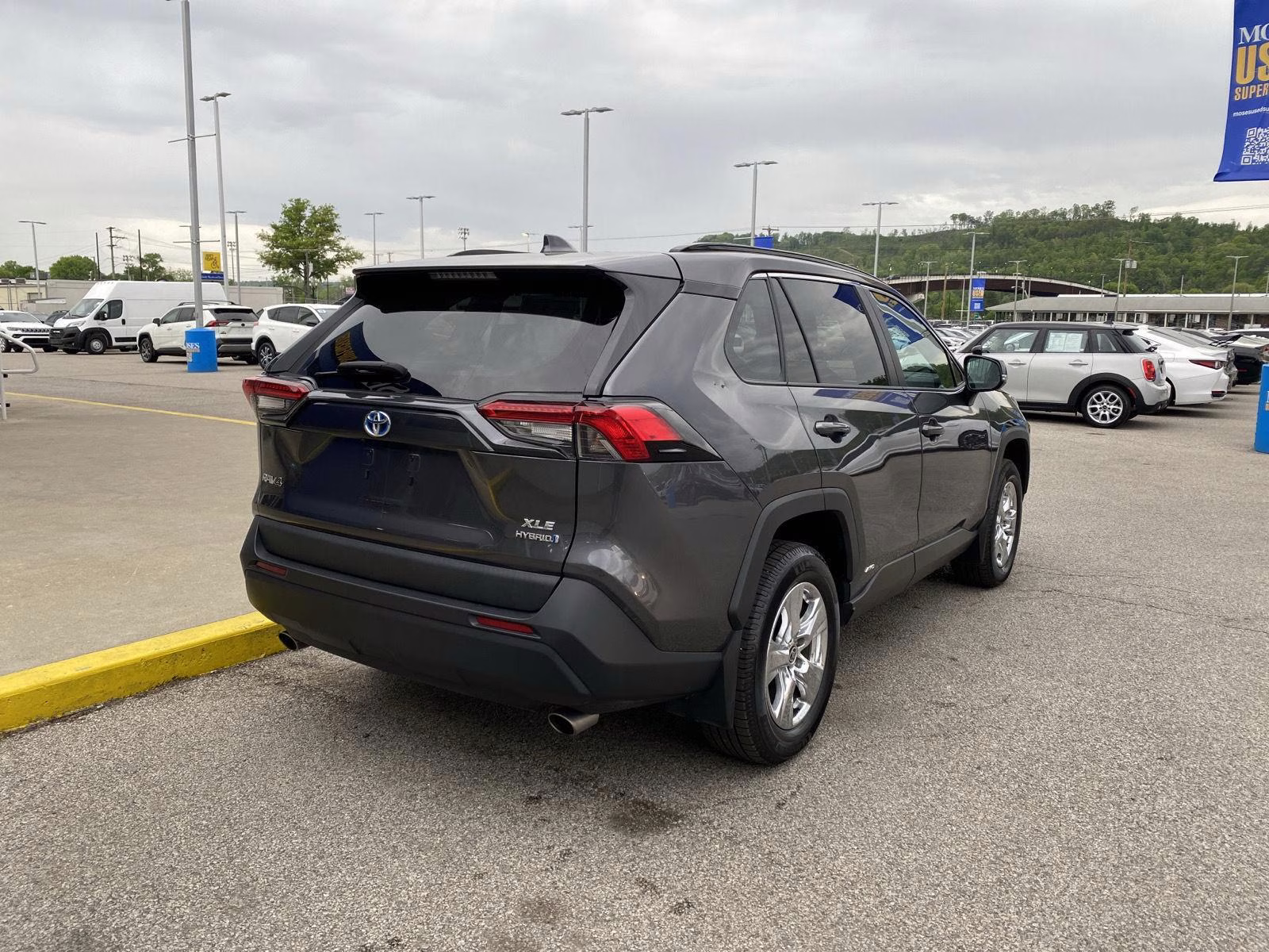2023 Magnetic Gray Metallic Toyota RAV4 HYBRID SUV AWD